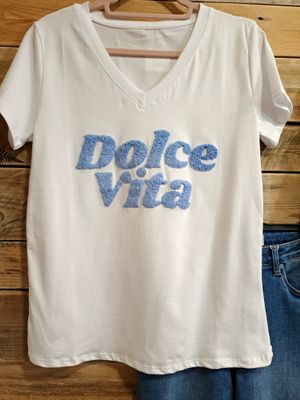 Le tee shirt dolce vita bleu