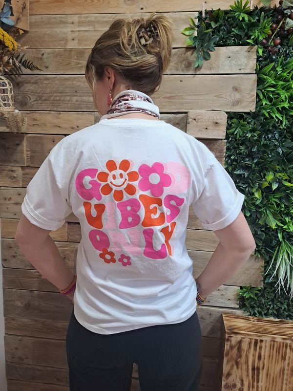 Le tee shirt good vibes