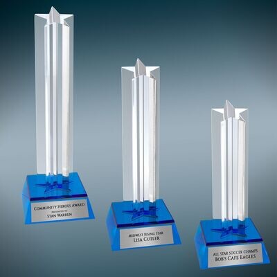 Acrylic Awards - Star Column