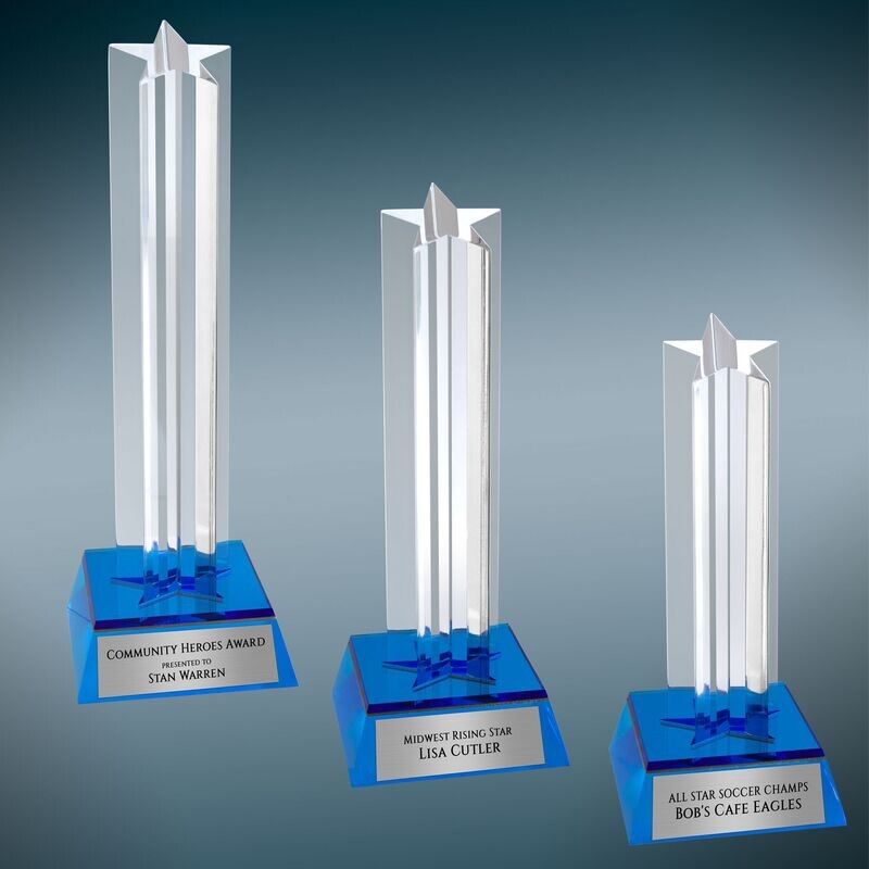 Acrylic Awards - Star Column