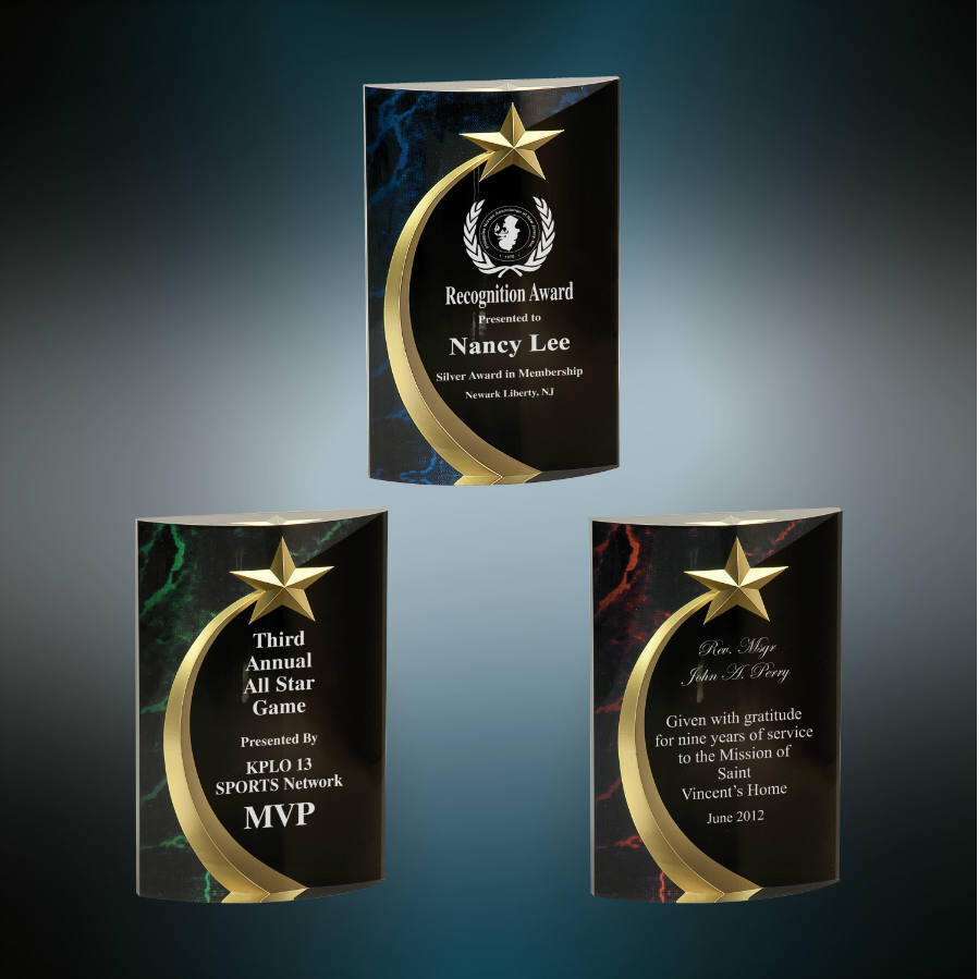 Acrylic Awards - Shooting Star