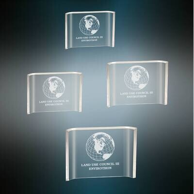 Acrylic Awards - Crescents