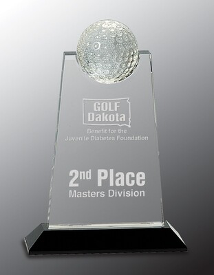 Single Crystal Golf Awards