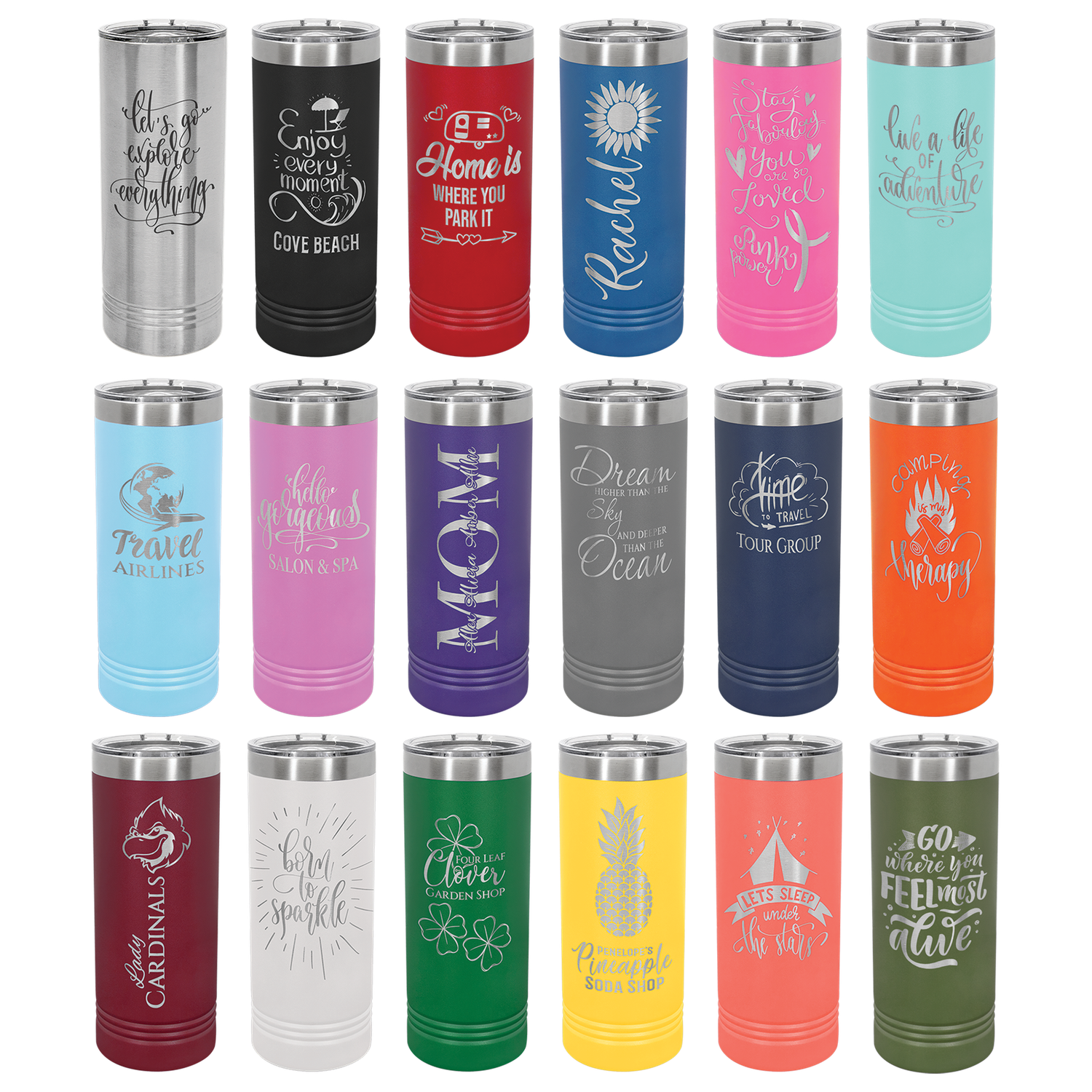 Skinny Tumblers 22oz