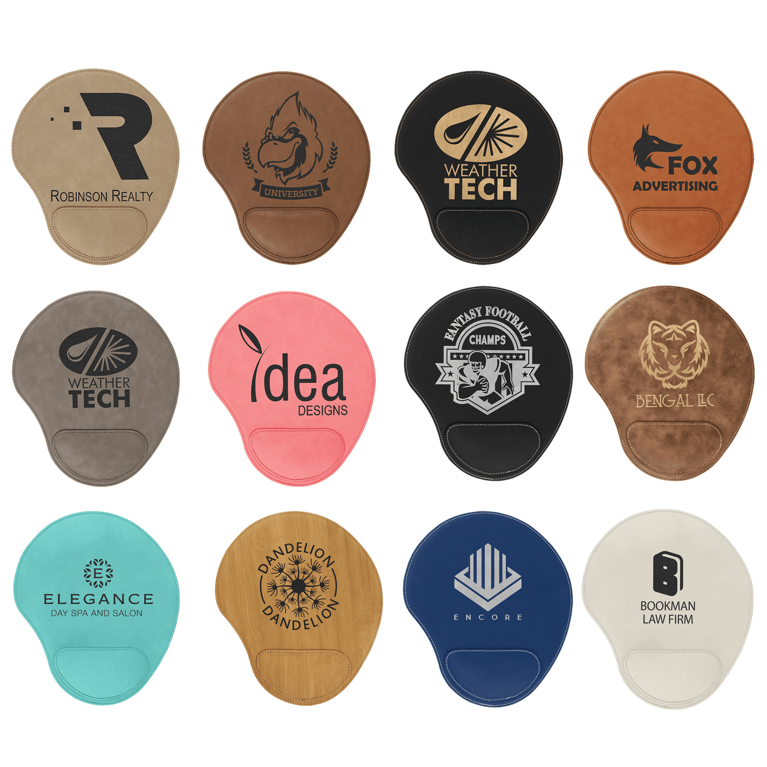 Leatherette Mouse Pads