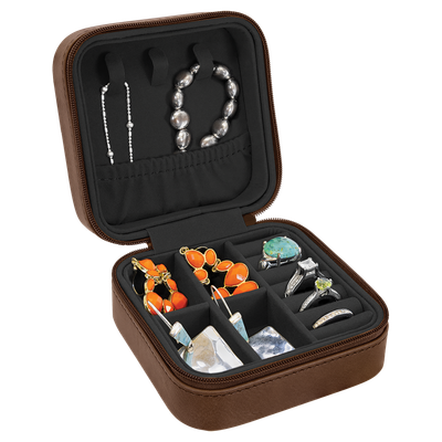 Leatherette Travel Jewelry Boxes