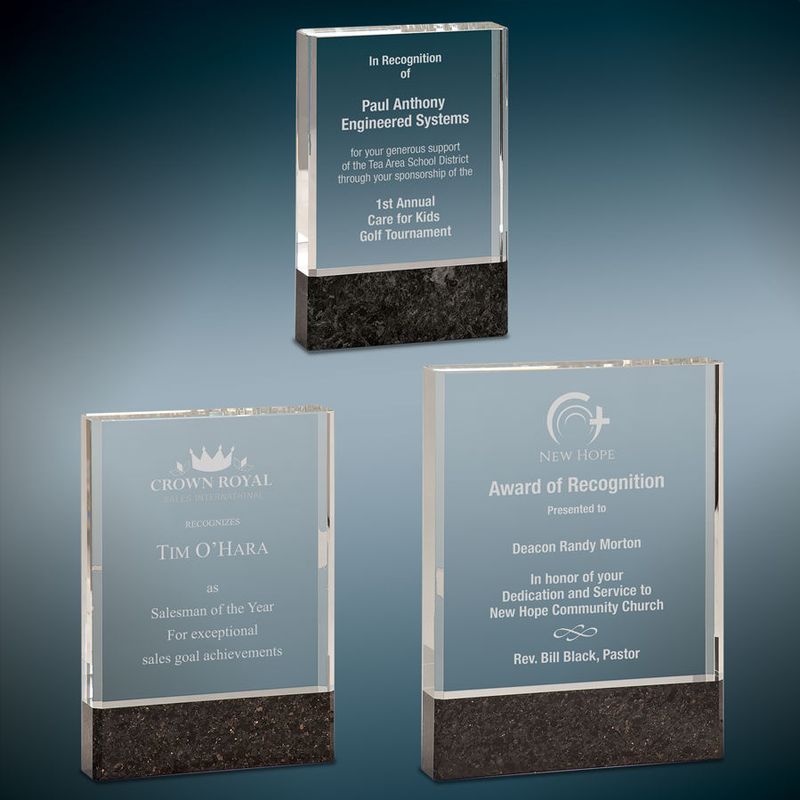 Crystal Facet Block and Crystal Fusion Awards