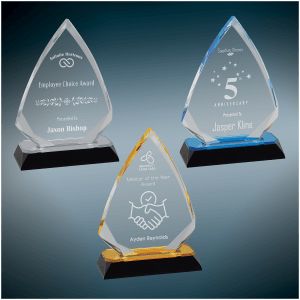 Acrylic Awards - Arrow and Diamond