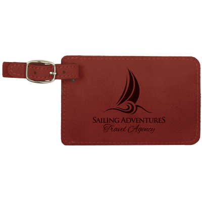 Leatherette Luggage Tags