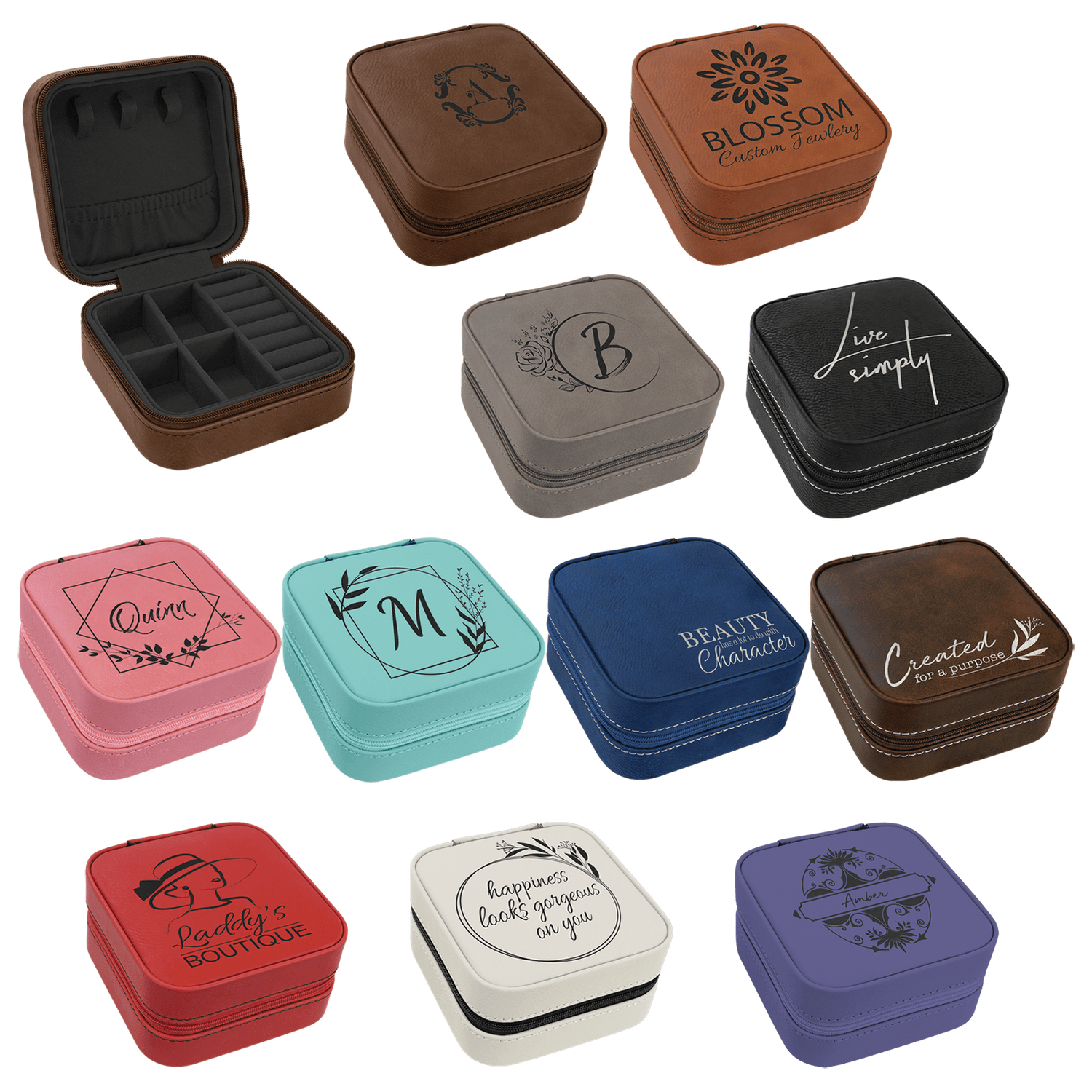 Leatherette Jewelry Boxes