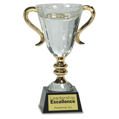 Crystal Cups and Plates