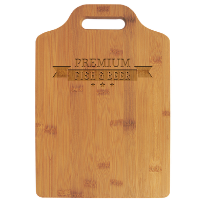 Bamboo Rectangle Cutting Boards with handles