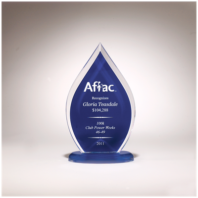 Acrylic Awards - Flame