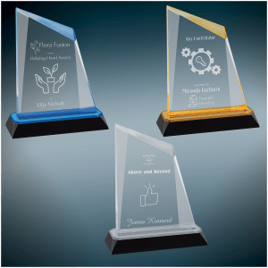 Acrylic Awards - Diamond Peak and Diamond Halo
