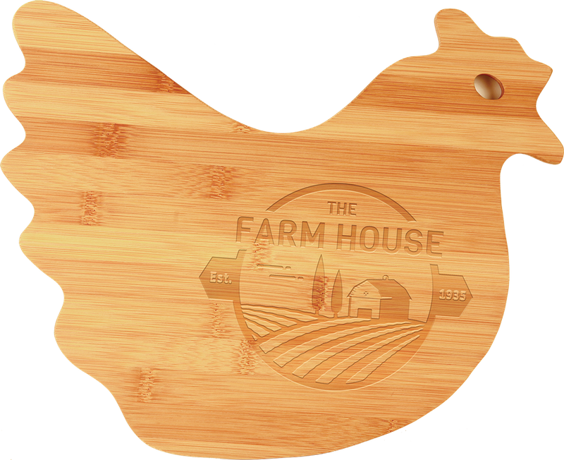 Bamboo Animal Shaped Cutting Boards