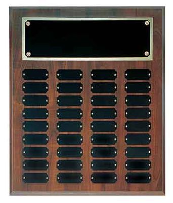 Perpetual Plaques with Simulated Wood Finish