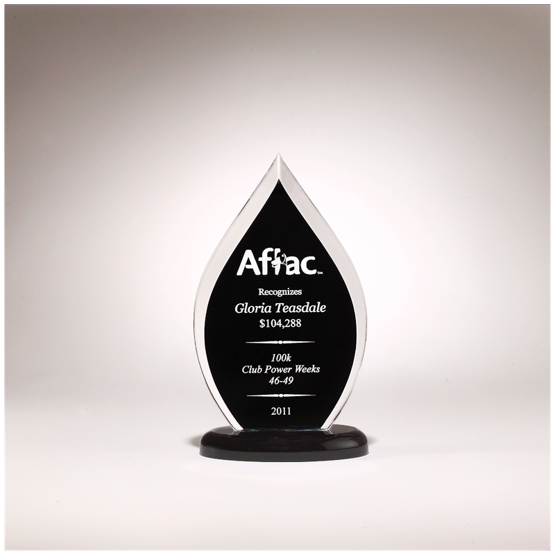 Acrylic Awards - Flame