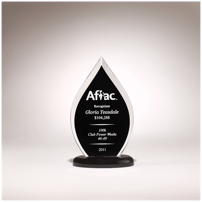 Acrylic Awards - Flame