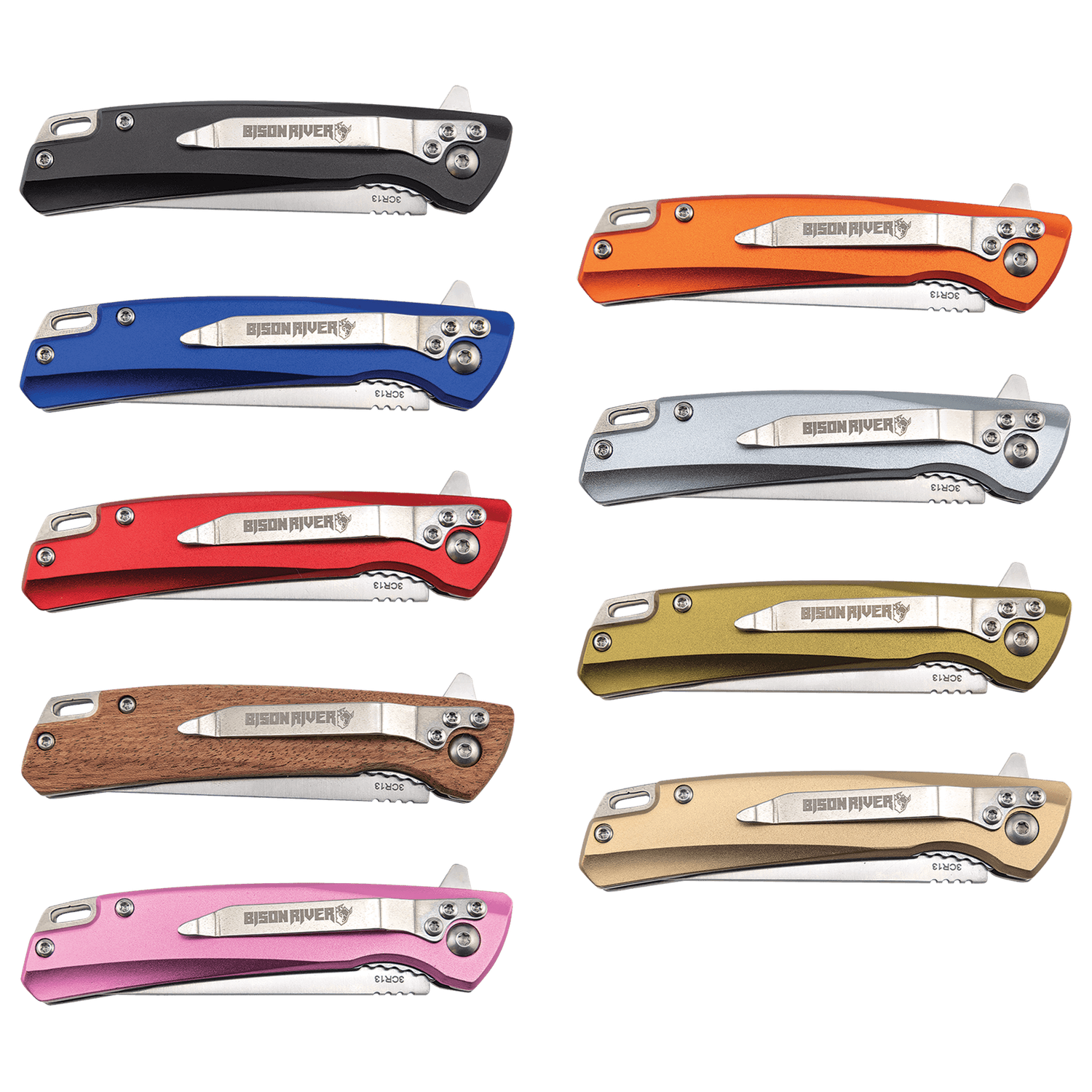 Bison River 4" Everyday Carry Knife with Ball Bearing Open Mechanism