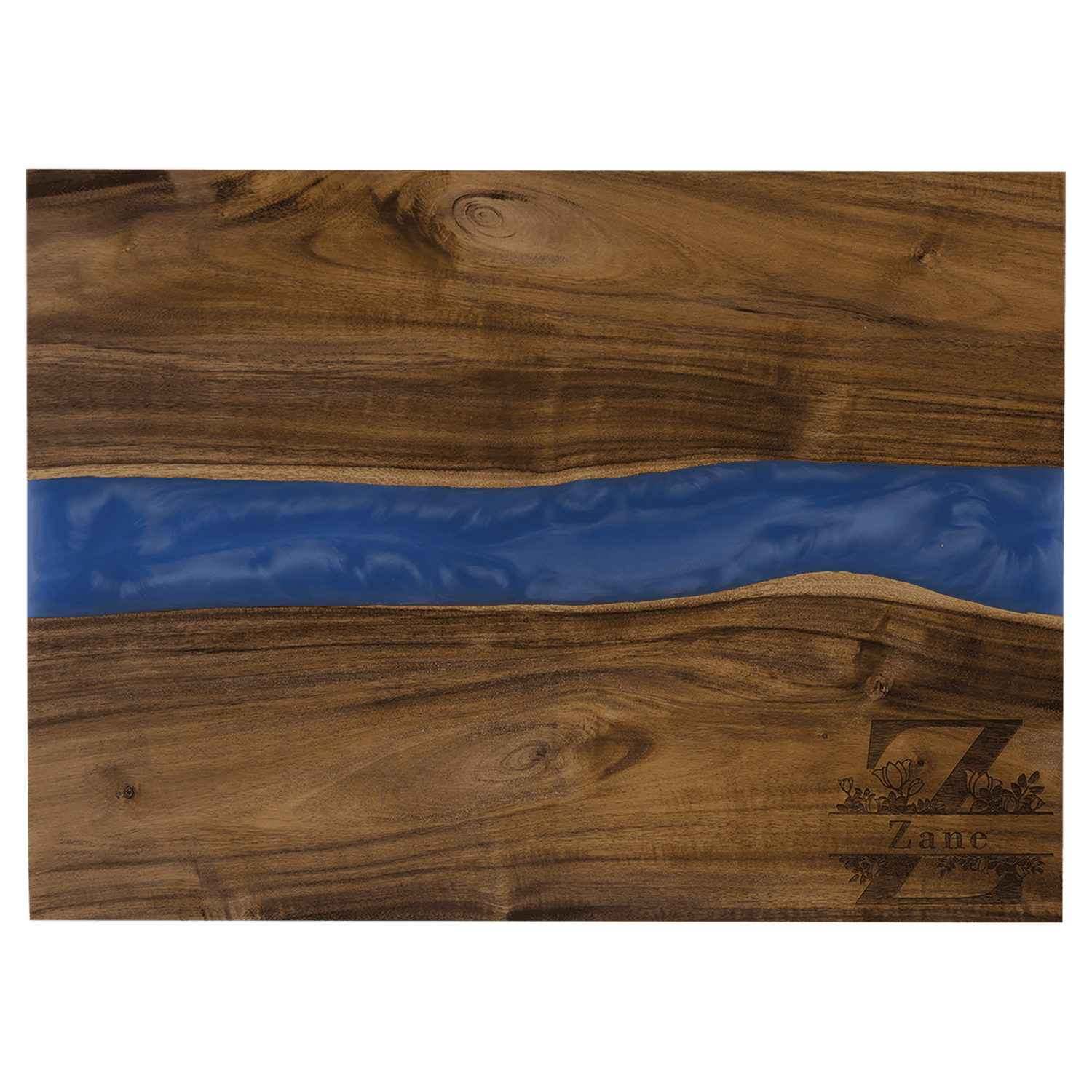 Acacia and Pearl Resin Serving Boards