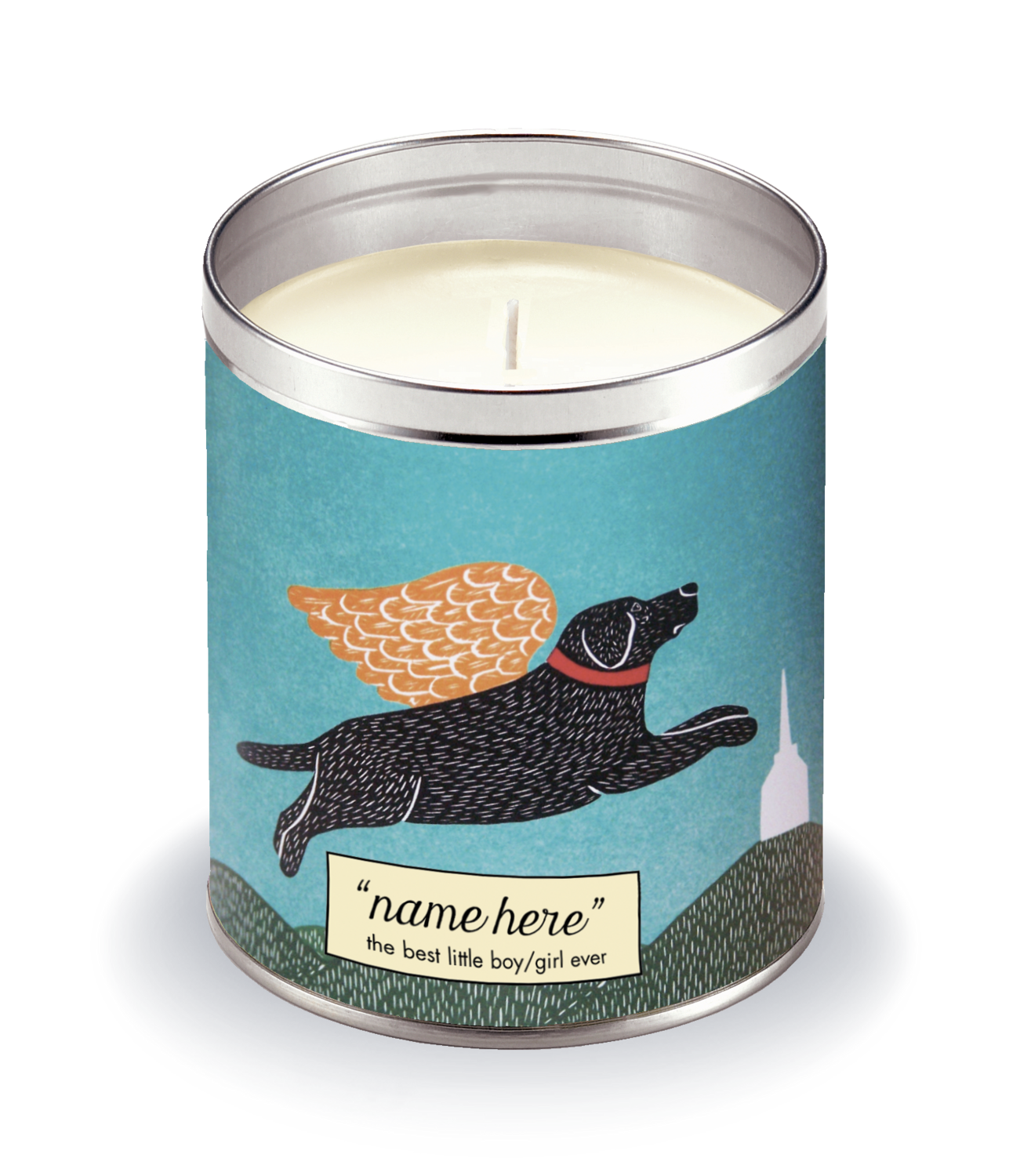 Angel Dog Remembrance Candle Stephen Huneck