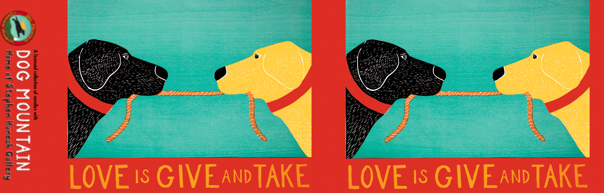 Love is Give and Take Stephen Huneck