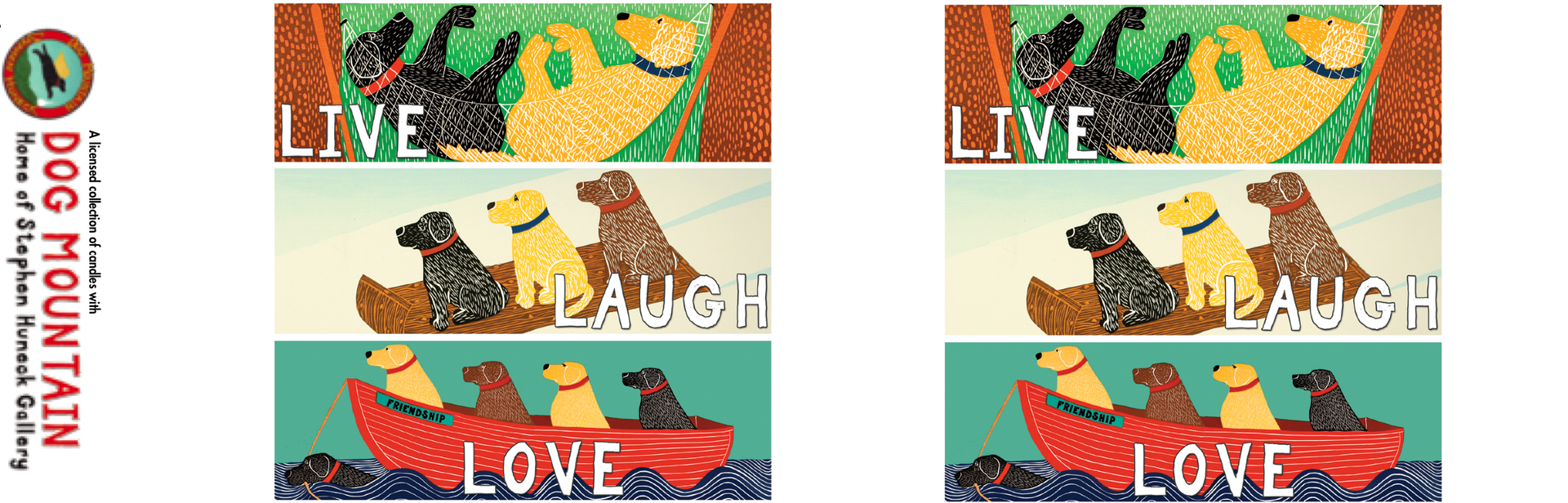 Live Laugh Love Stephen Huneck