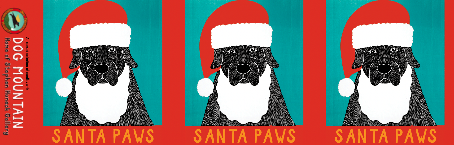 Santa Paws Stephen Huneck