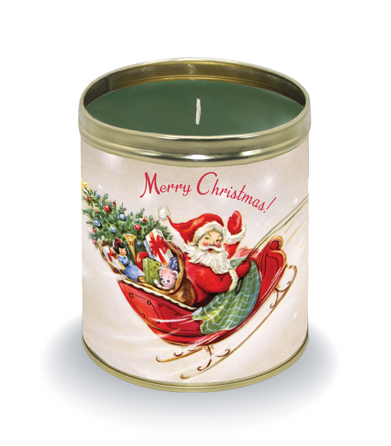 Santa's Coming!    NEW GOLD TIN