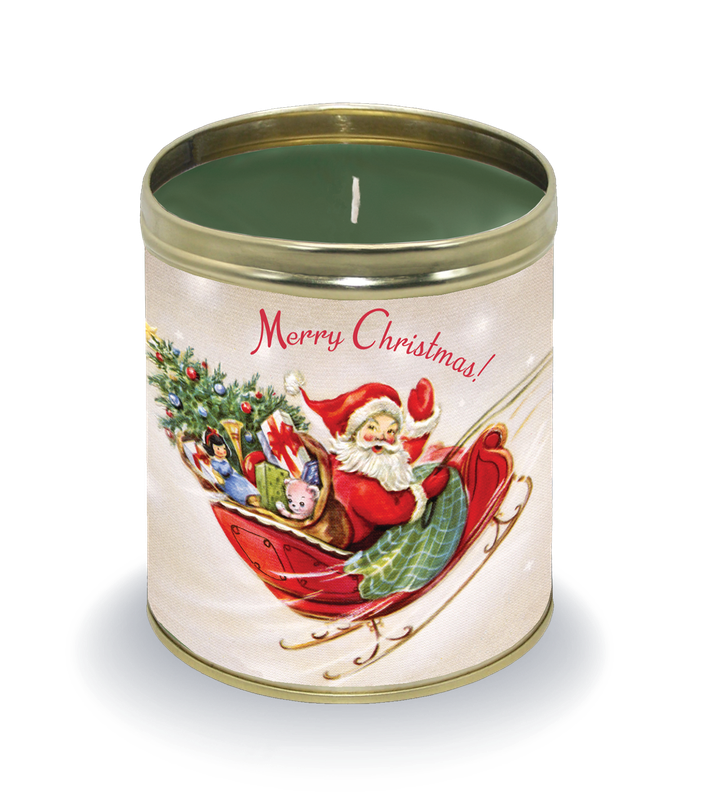 Santa's Coming!    NEW GOLD TIN