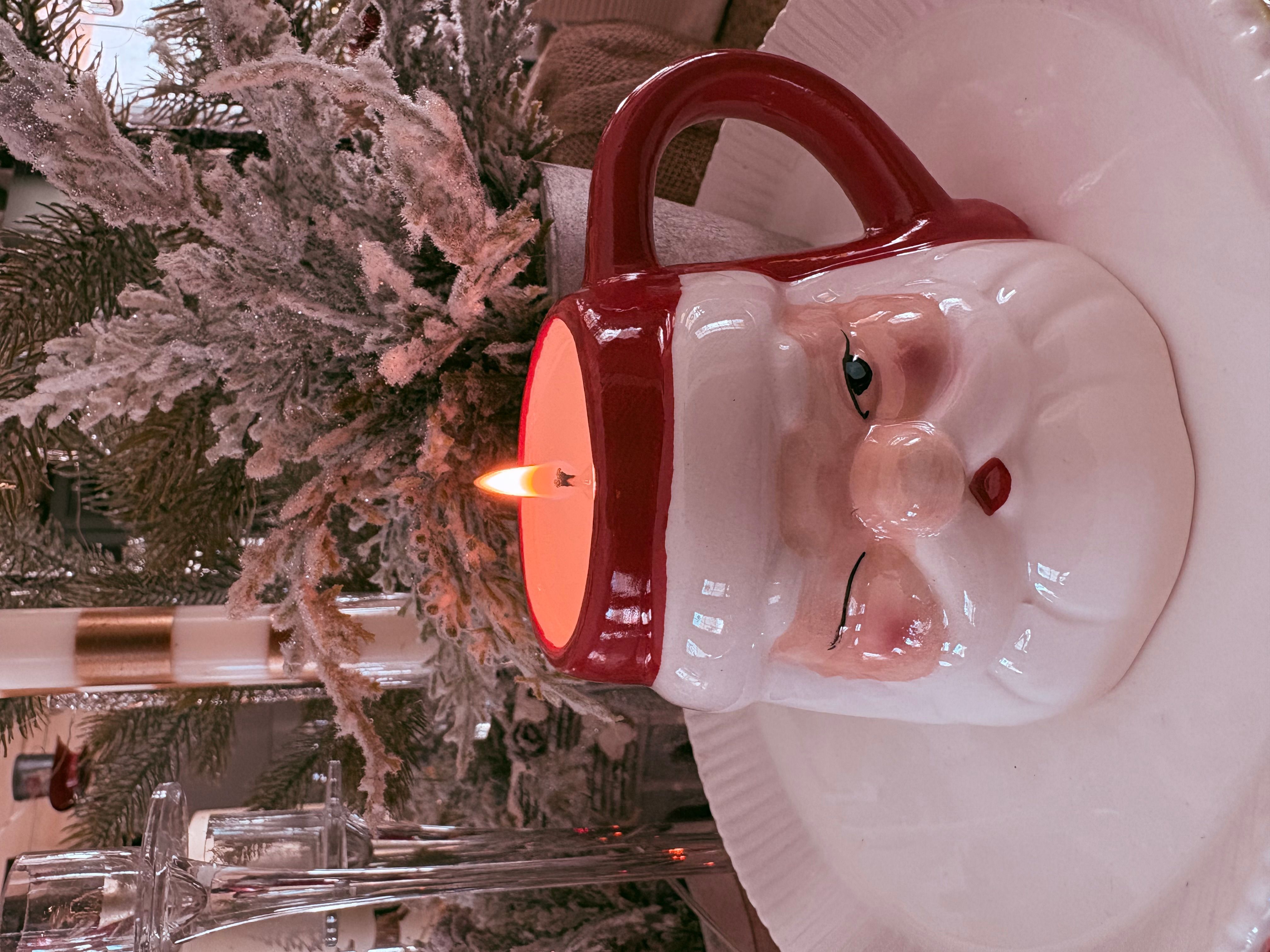 Ceramic Santa Mug (Small)