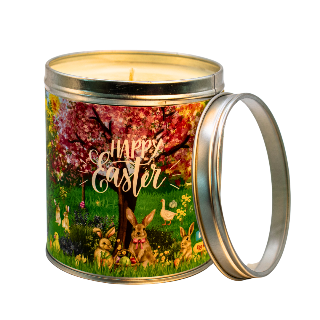 The Easter Egg Hunt (White Lettering 1), Tin Color: Silver