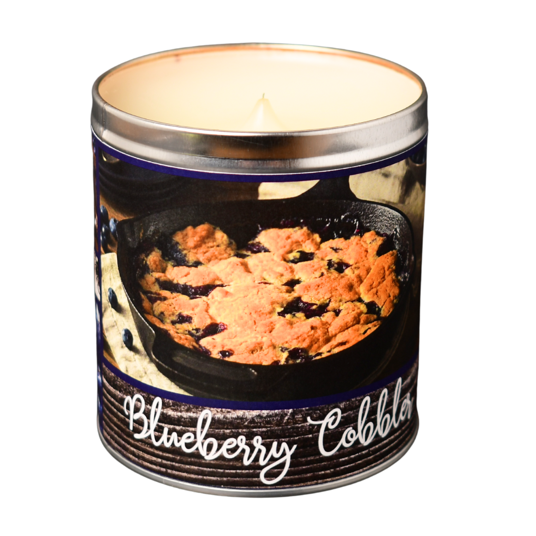 Blueberry Cobbler, Tin Color: Silver