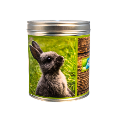 Curious Bunny Easter Candle