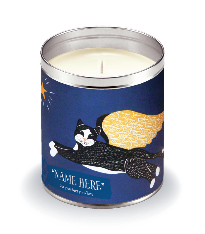 Angel Cat Remembrance Candle Stephen Huneck