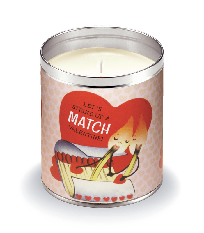 "Let's Strike Up a Match"   Vintage Valentine