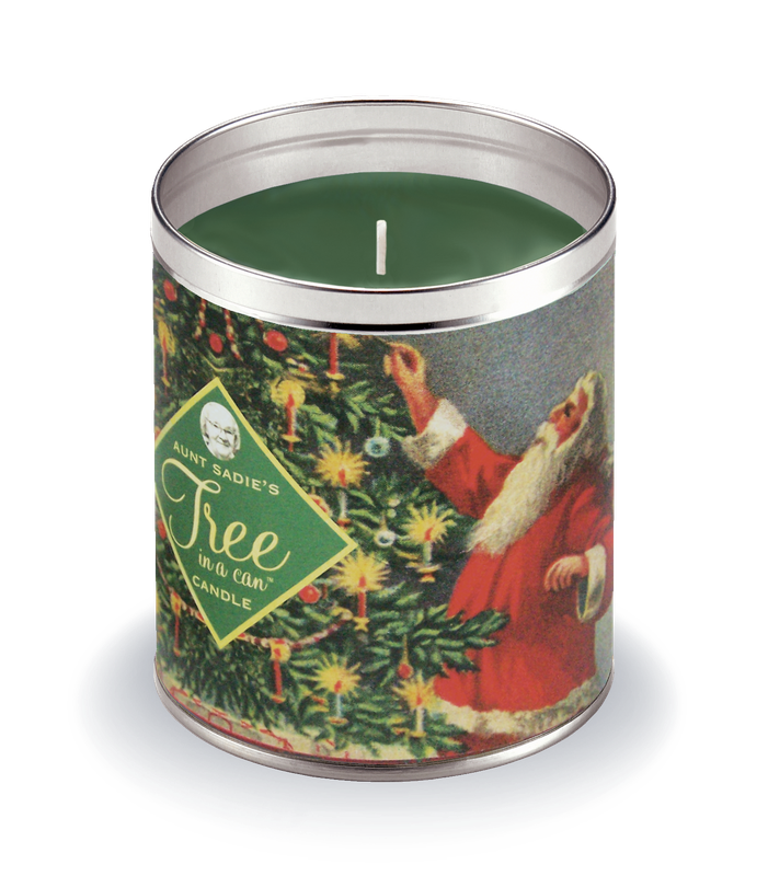 Santa Tree in a Can Santa Tree in a Can