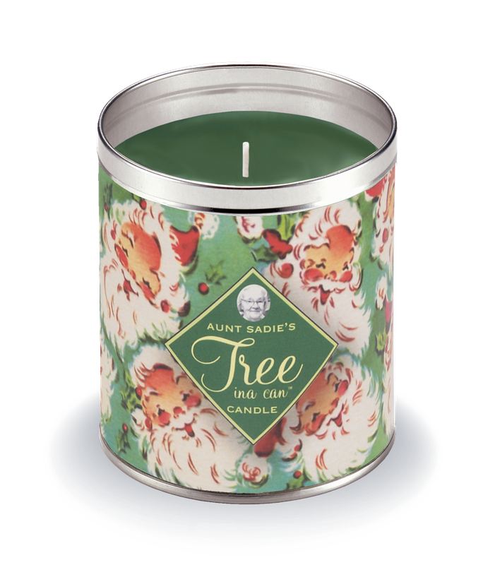 Laughing Santas Tree in a Can