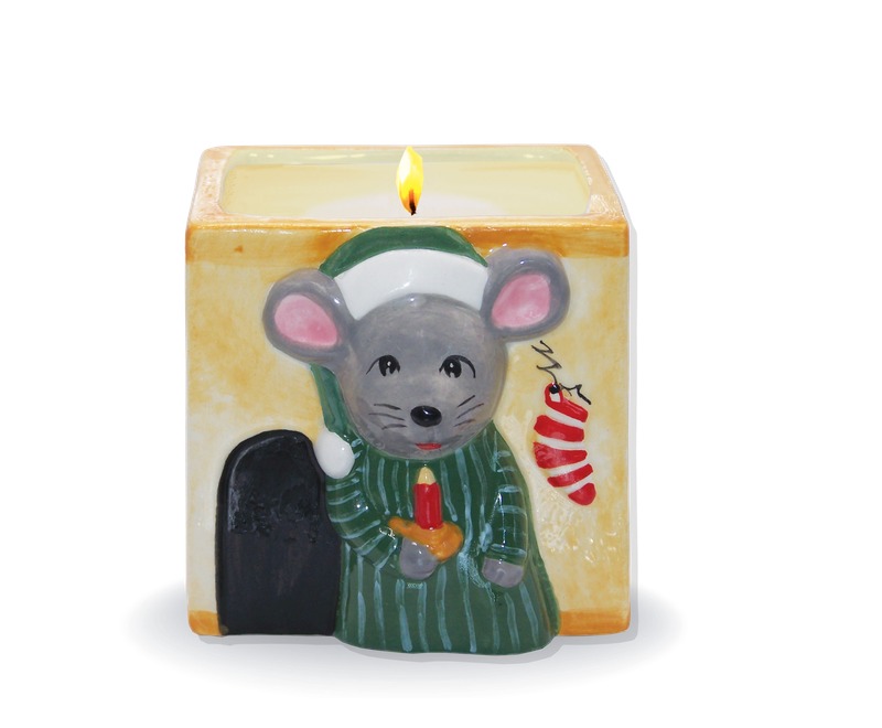 Ceramic Christmas Mouse