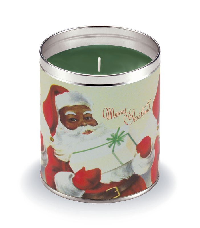 Merry Christmas Santas (Black)