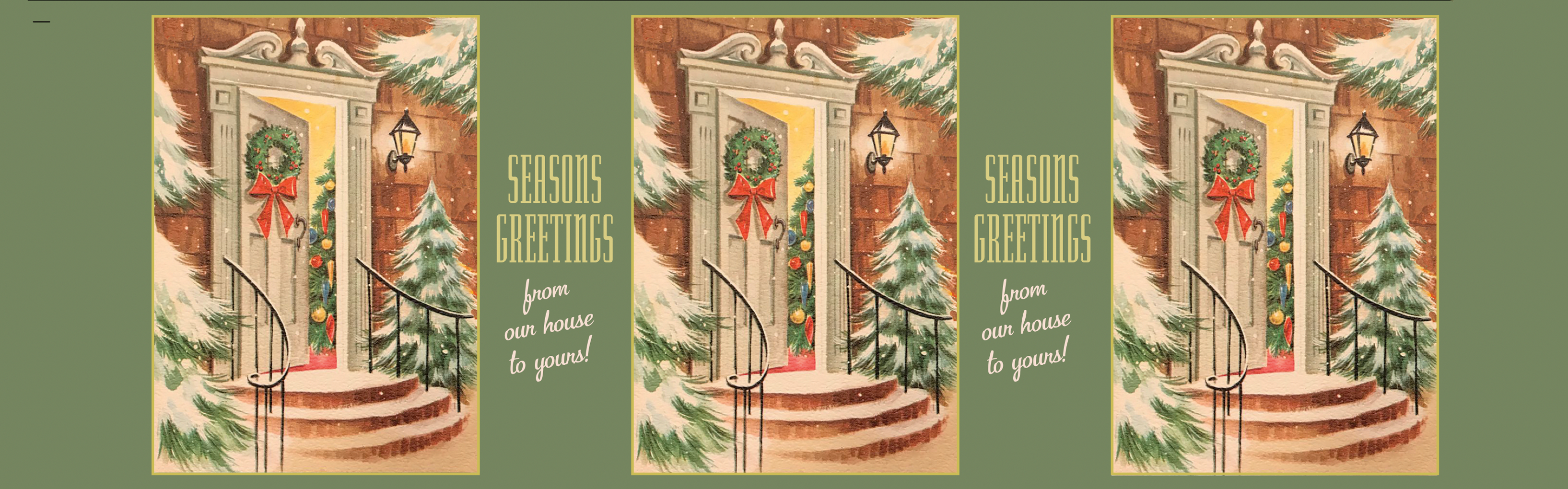 From Our House to Yours Candle