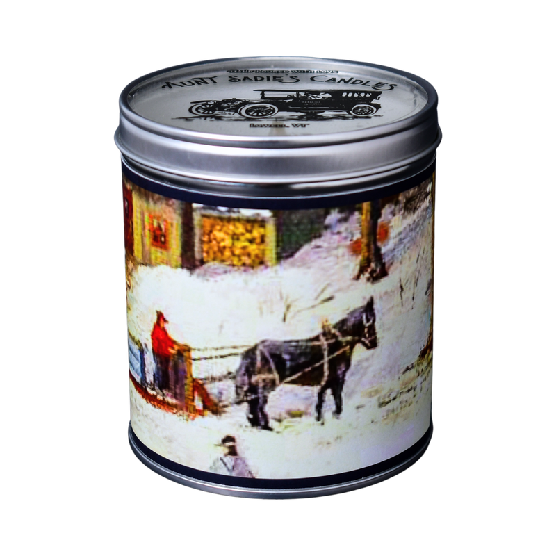 Sled Tracks at Dawn Sled Tracks at Dawn