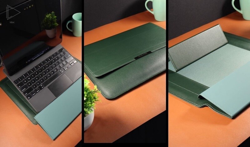 MacBook Sleeve's Leather Finish 13'0''
