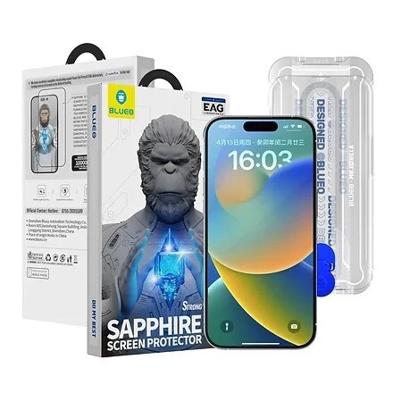 Sapphire Crystal Glass Blueo with Installation Kit (Kingkong)