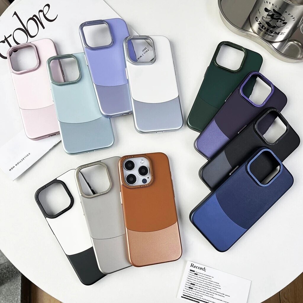 Hard PC + PU Leather Case