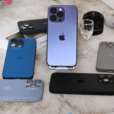 Matte Finish Real Glass Case