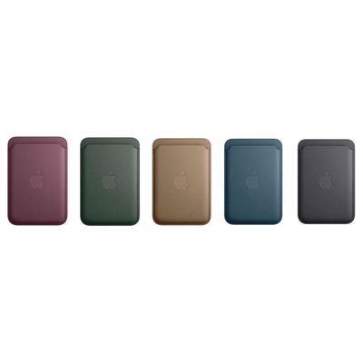 Fine Woven Magsafe Wallet with Popup