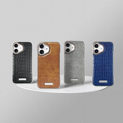 Frame PU Leather Magsafe Case