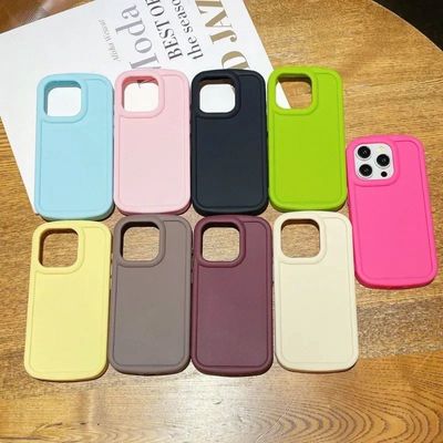 Soft Matte Candy Colors Case