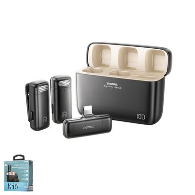 Remax Wireless Microphone One to Two K15 (1 Year Warranty)